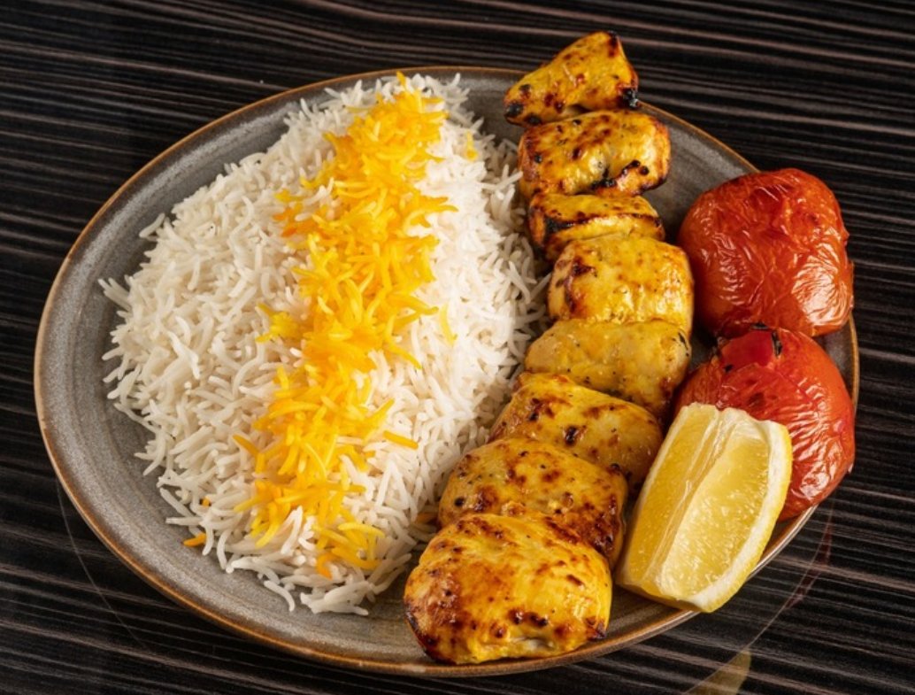 Family Restaurant & Bakery kabob platter
