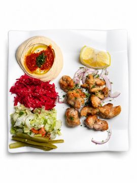Two Grilled Layya Skewers