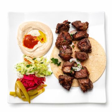 Two Lamb Skewers