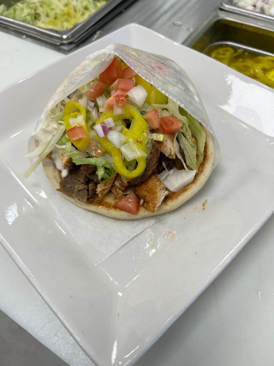 Chicken Gyro Pita Sandwich