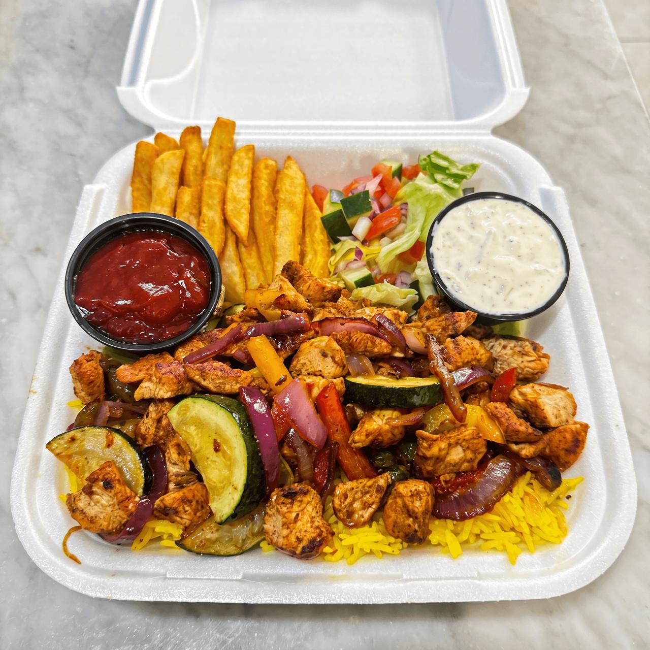 Chicken Kebab Bowl