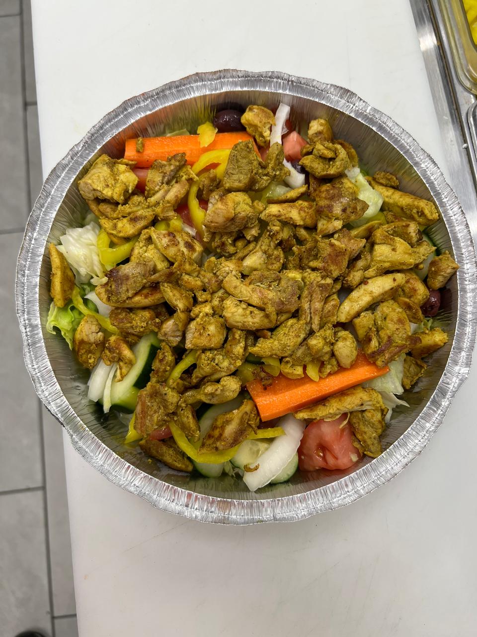 Chicken Shawarma Salad