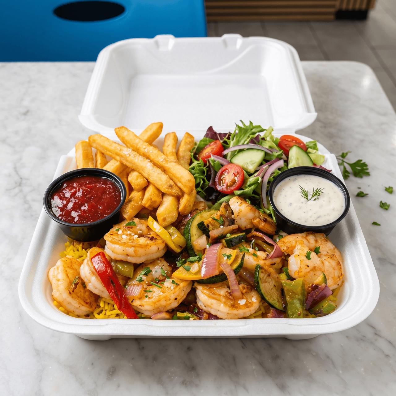 Grilled Shrimp Salad