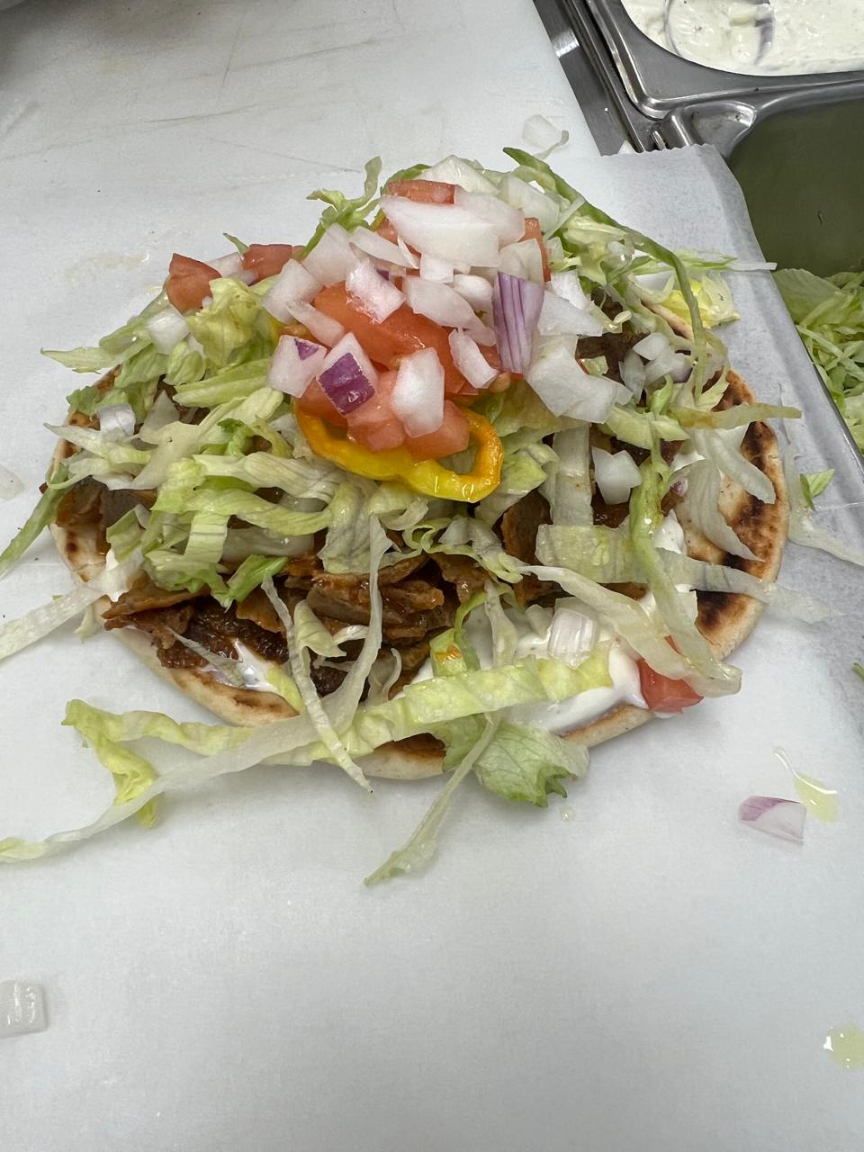 Gyro Pita Sandwich