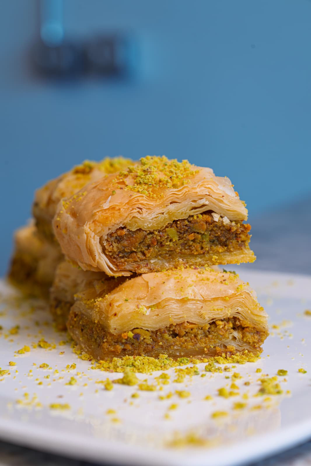 Pistachio Baklava 3 Pcs